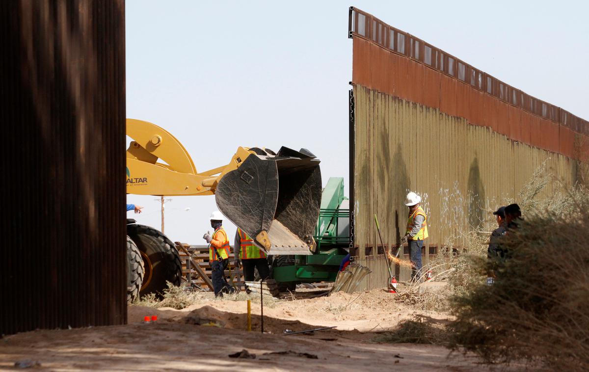 Trumpov zid donald trump gradnja | Foto Reuters