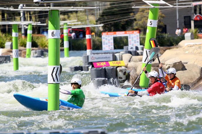 Ajda Novak | Ajda Novak je v kajakaškem krosu izpadla v osmini finala in osvojila 25. mesto. | Foto Nina Jelenc