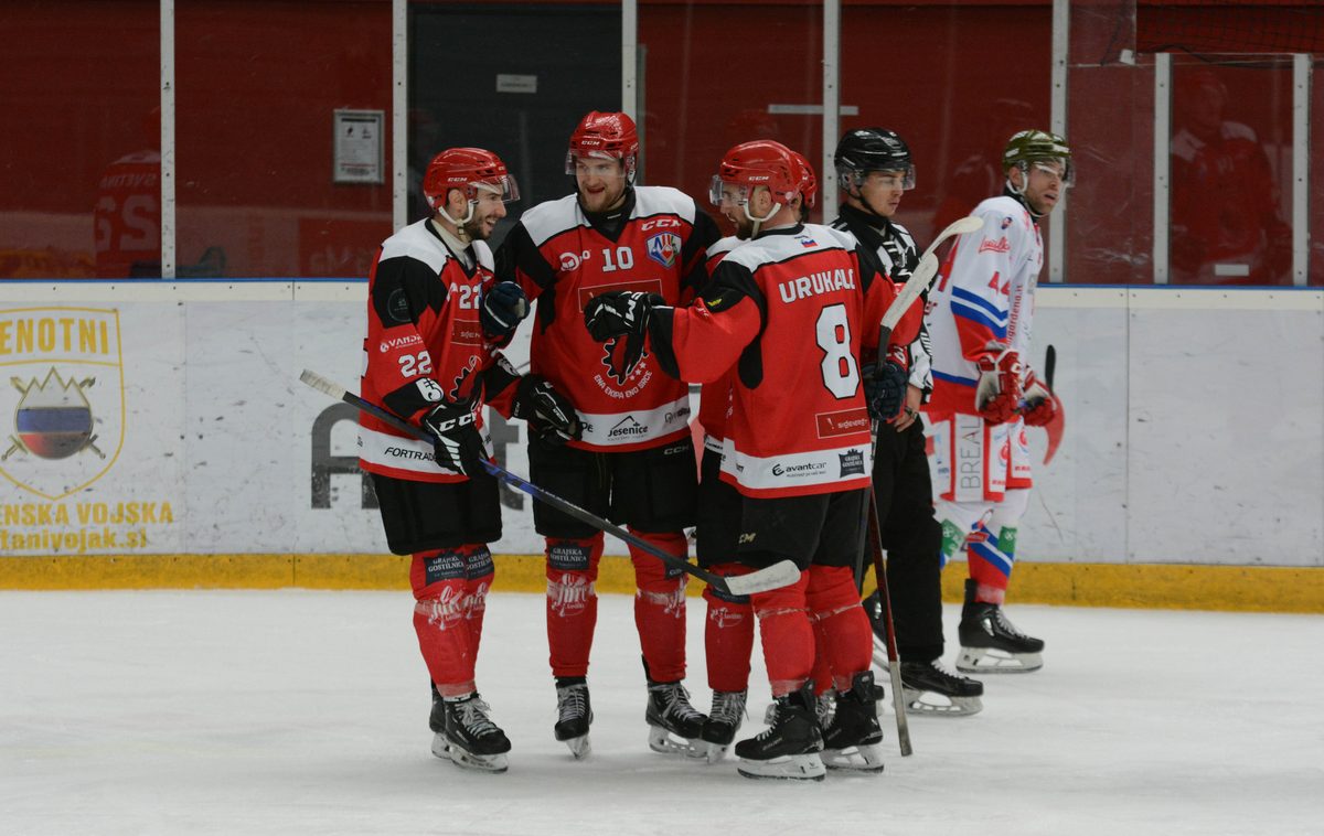 HDD Jesenice | Jeseničani so s 5:1 premagali Gardeno. | Foto Matias Demšar
