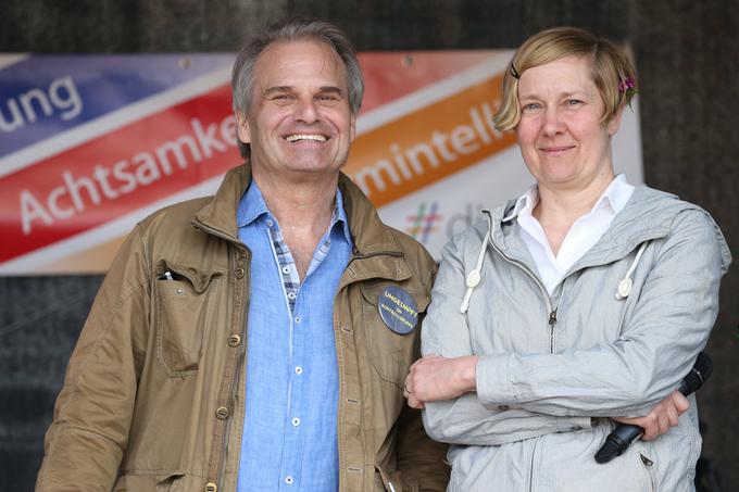 Reiner Fuellmich in Viviane Fischer, nekdaj vodilni dvojec tako imenovanega koronskega komiteja. | Foto: Guliverimage