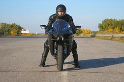 Na cesti se ne splača improvizirati: motoristova priprava šteje