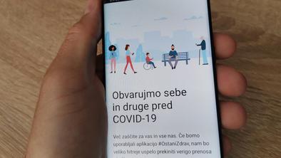 Aplikacija #OstaniZdrav na voljo tudi za Apple