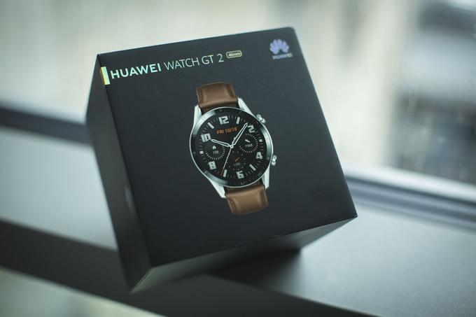 Huawei Watch GT 2 je druga Huaweieva pametna ura, ki jo poganja njihov lastni operacijski sistem LiteOS. | Foto: Bojan Puhek