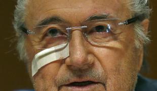 Francozi pokvarili priprave Blatterja na 80. rojstni dan