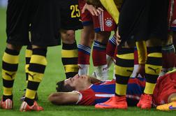 Konec sezone za Robbna, Lewandowski ima zlomljen nos in čeljust (video)