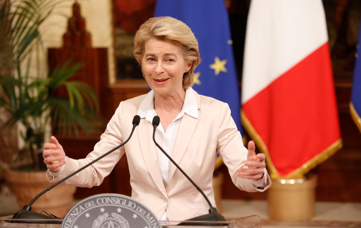 Ursula von der Leyen | Novoizvoljena predsednica Evropske komisije Ursula von der Leyen si želi spolno uravnotežene komisarske ekipe. | Foto Reuters