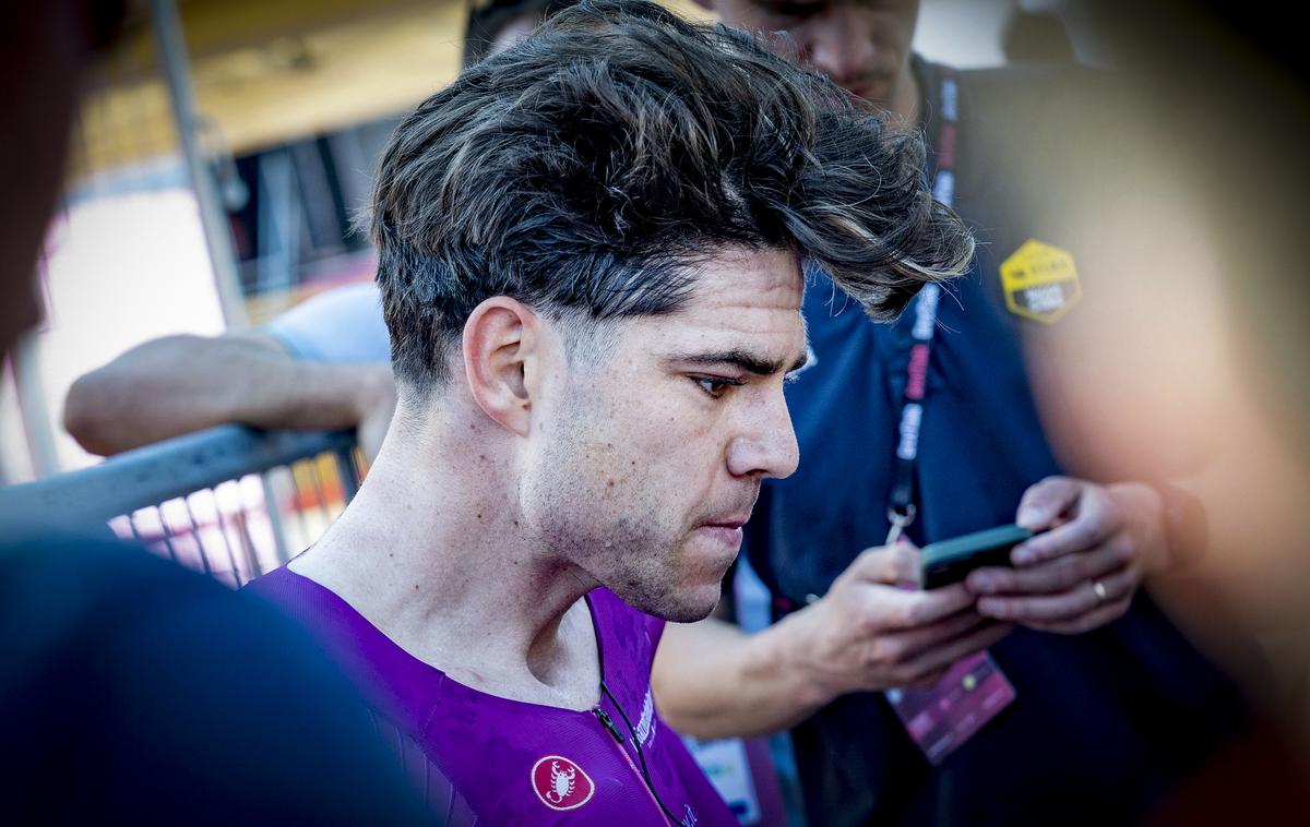 Wout van Aert | Wout van Aert je po besedah svoje ekipe Visma | Lease a Bike zbolel natanko teden dni pred začetkom Dirke po Franciji. | Foto Ana Kovač