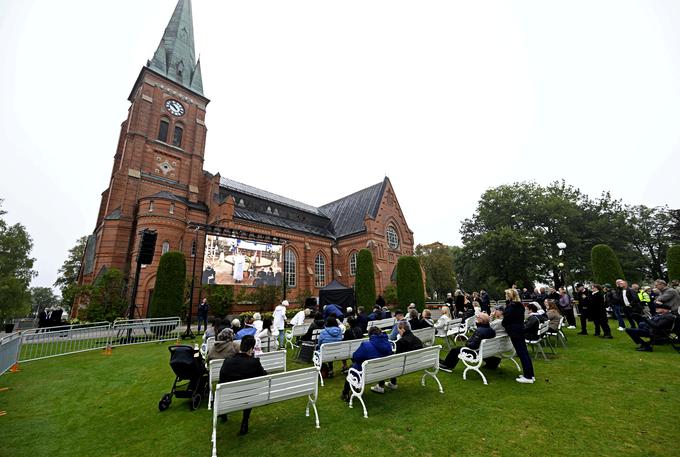 Sven-Göran Eriksson pogreb | Foto: Reuters