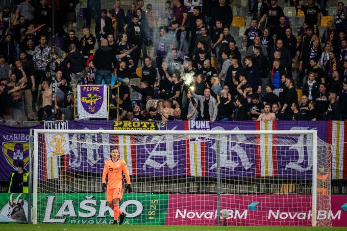 Mariborski navijači bodo lahko danes evropski dvoboj v Ljudskem vrtu ob upoštevanju pogojev PCT spremljali v živo. | Foto: Blaž Weindorfer/Sportida