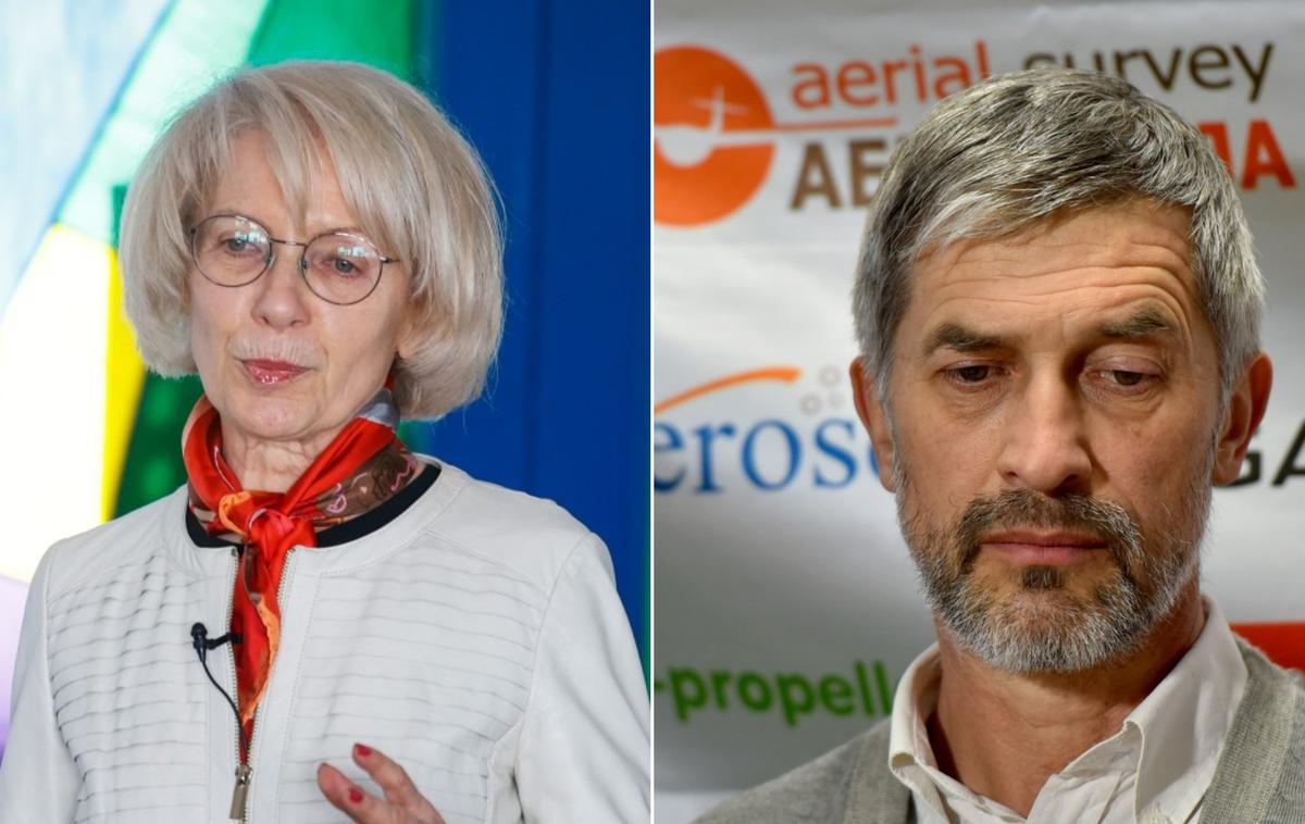 Tanja Cegnar, Andrej Velkavrh | Foto STA/Mediaspeed