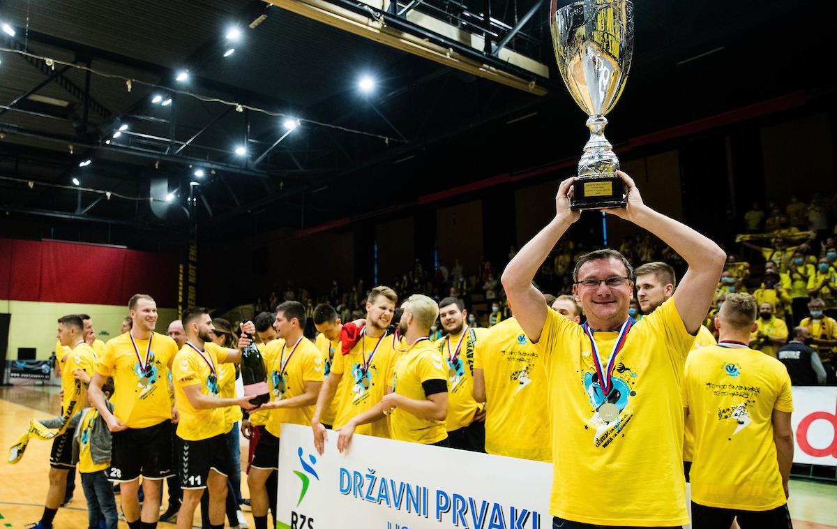 Gorenje Velenje - prvaki 2020/21 | Velenjčani bodo branjenje naslova začeli proti drugouvrščenim Trebanjcem. | Foto Grega Valančič/Sportida