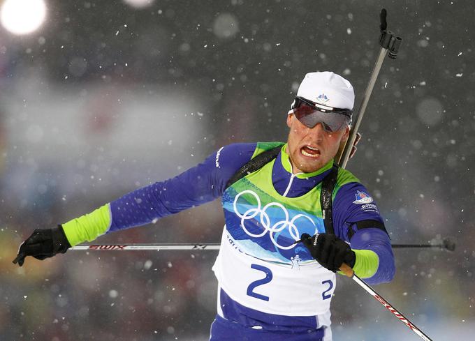 Na olimpijski sprinterski tekmi v Vancouvru 2010 je zasedel nehvaležno četro mesto. | Foto: Reuters