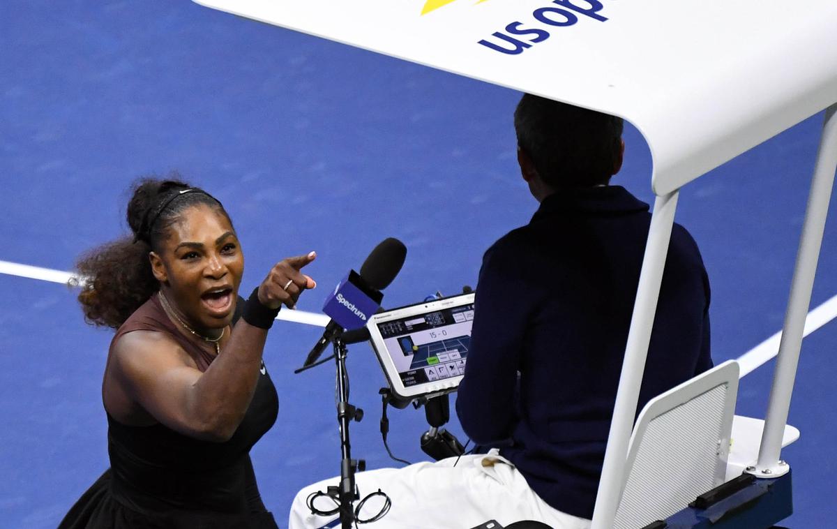 Serena Williams | Serena Williams je poskrbela za šov v finalu letošnjega OP ZDA. | Foto Reuters