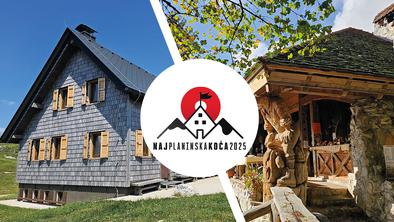 Lavričeva koča na Gradišču in Krekova koča na Ratitovcu zmagovalki akcije Naj planinska koča 2025