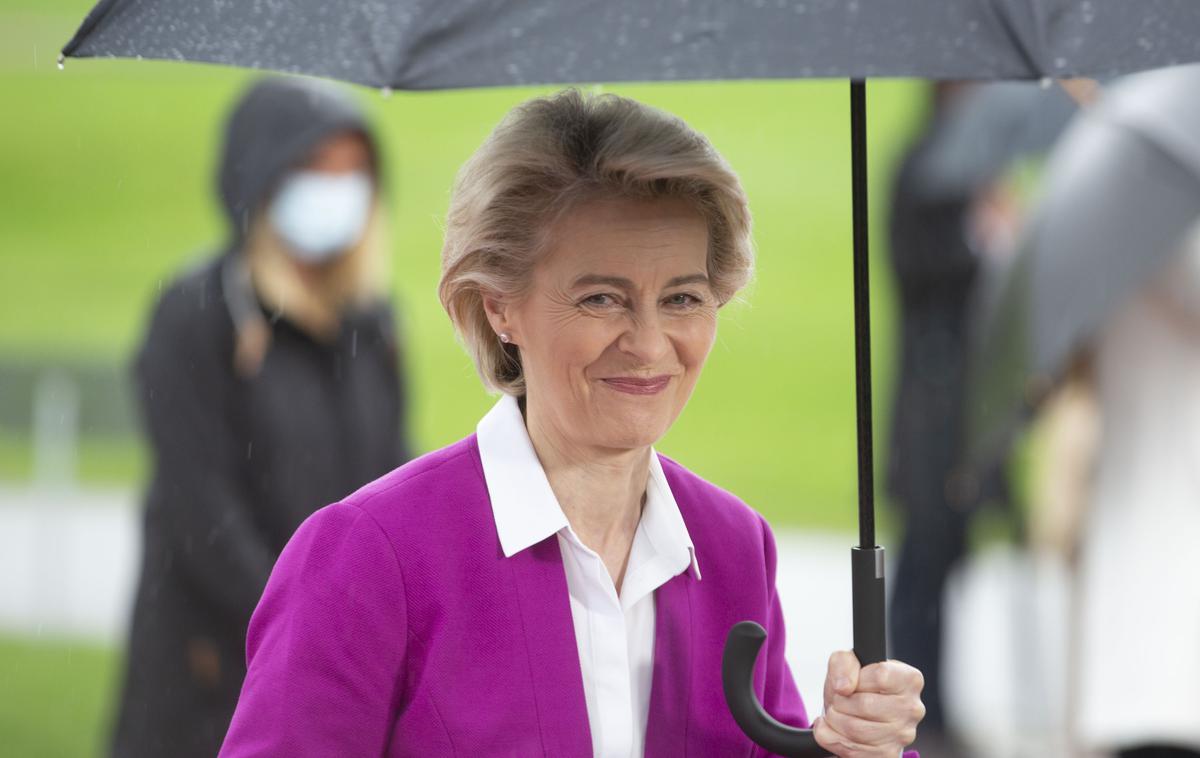 Vrh EU - Zahodni Balkan. Ursula von der Leyen | Predsednica Evropske komisije Ursula von der Leyen | Foto Bojan Puhek