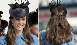 Ustvarite pričesko v slogu Kate Middleton (foto)