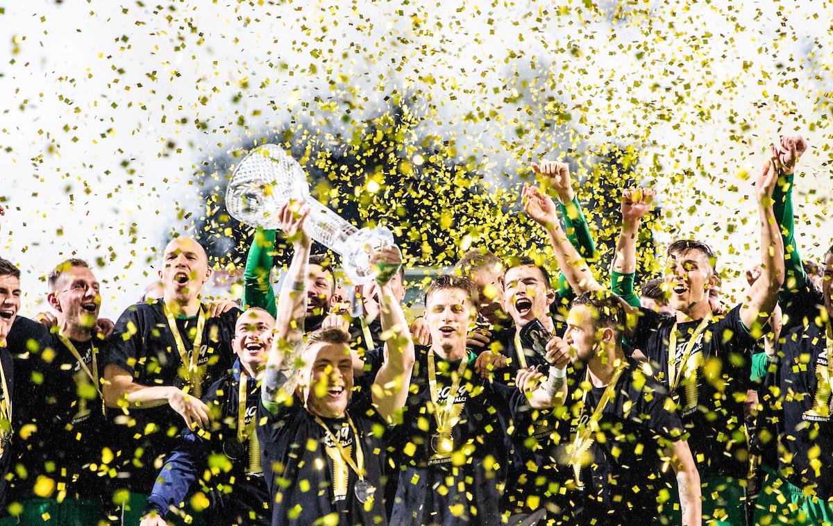Olimpija Maribor pokal Finale | Nogometaši Olimpije so končali sezono 2018/19 s pokalnim naslovom. Evropsko bodo začeli s tekmo proti Rigasu. | Foto Matic Ritonja/Sportida