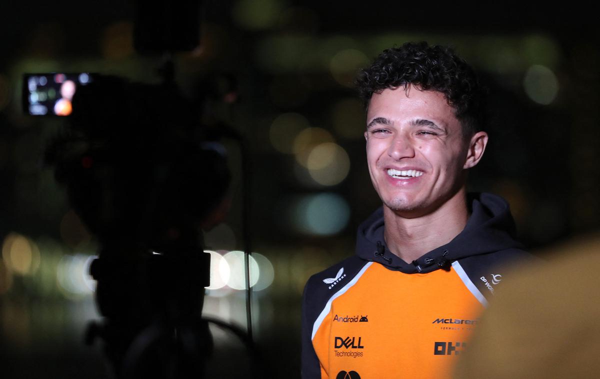 Abu Dabi Lando Norris svetovni prvak | Lando Norris bi rad za nekaj dni pozabil, da je dirkač formule ena in živel navadno življenje. | Foto Reuters