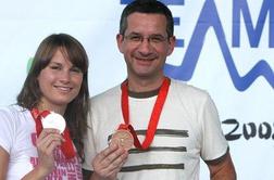 Isakovičeva in Debevec v olimpijskem mestu