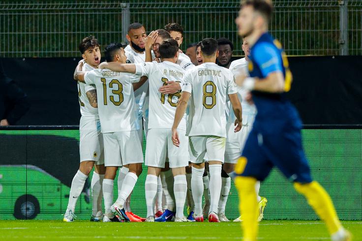 Grški velikan je prejšnji teden kraljeval na celjskem stadionu. | Foto: Aleš Fevžer