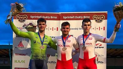 Mladi Žan Lopatič zablestel v Brnu in prikolesaril na stopničke #video