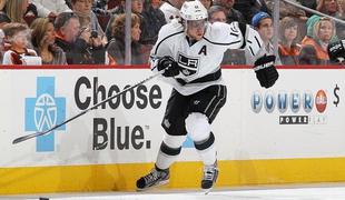 Kopitar z novo točko tretji najboljši strelec lige NHL