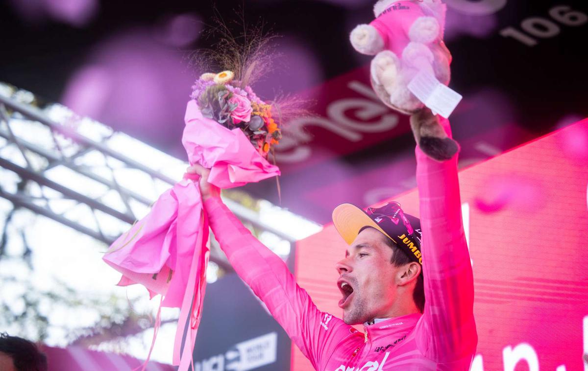 Višarje Giro | Primož Roglič je konec maja na Višarjah potrdil zmago na dirki po Italiji. | Foto Anže Malovrh/STA