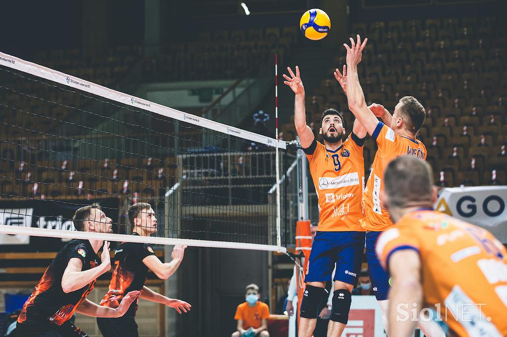 Pokal CEV: ACH Volley - Barkom Kažani Lviv