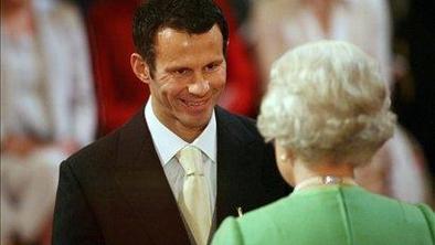 Britanska kraljica odlikovala Giggsa