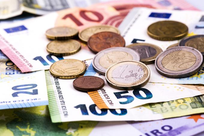 denar, banka, euro | Foto: Getty Images