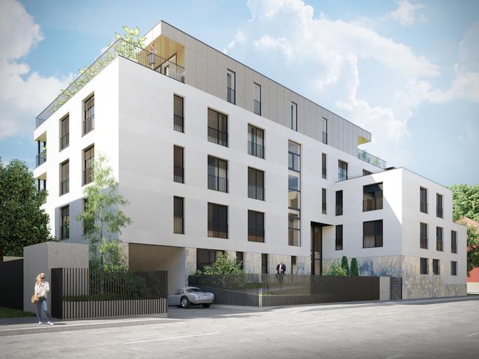 Podjetje Arhion Mihe Kušarja se pripravlja na gradnjo vila bloka s 14 stanovanji na ljubljanskih Prulah. | Foto: Reconsult