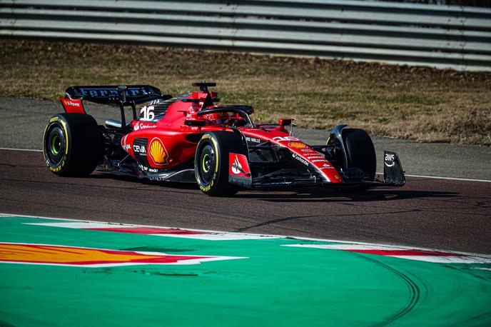 Ferrari SF-23 | Prvi krogi z novim Ferrarijem na stezi v Fioranu. | Foto Guliver Image
