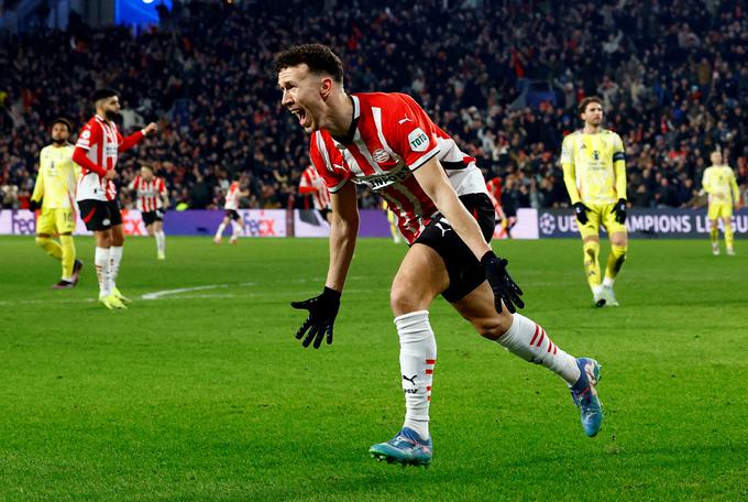 Ivan Perišić je PSV v vodstvo popeljal v 53. minuti.  | Foto: Reuters