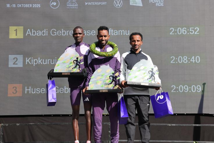 Najhitrejši na maratonski razdalji.  | Foto: Bojan Puhek
