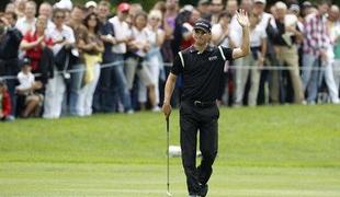 Kaymer brani, Woods napada