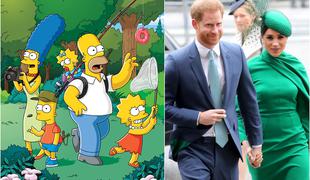 Princ Harry in Meghan v Simpsonovih? #video