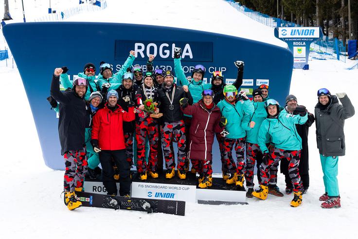 deskanje Rogla | Foto: Miha Matavž/FIS