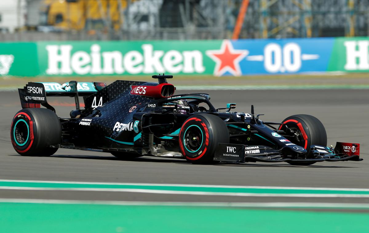 Lewis Hamilton | Lewis Hamilton je bil najhitrejši na zadnjem treningu. | Foto Reuters