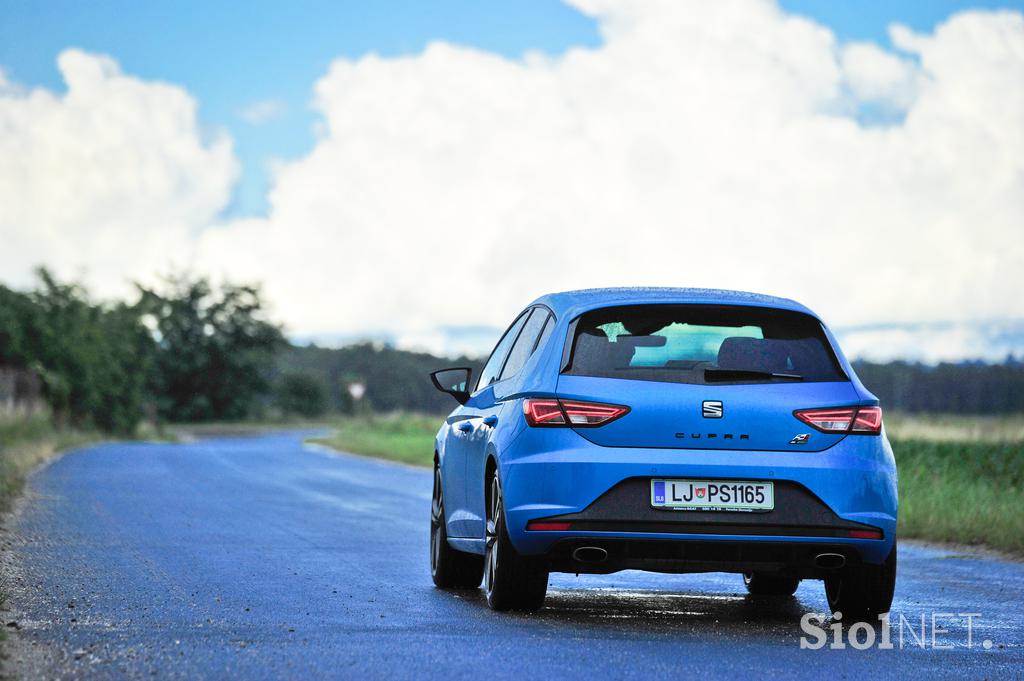 Seat leon cupra - fotogalerija testnega vozila