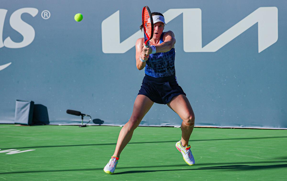 Tamara Zidanšek | Tamara Zidanšek se je uvrstila v četrtfinale turnirja v Tuniziji. | Foto Guliverimage