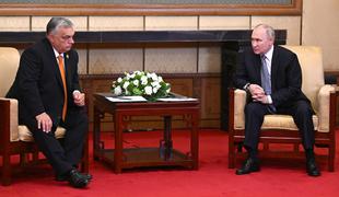 Ob začetku vrha Pas in pot v Pekingu srečanje Putina in Orbana