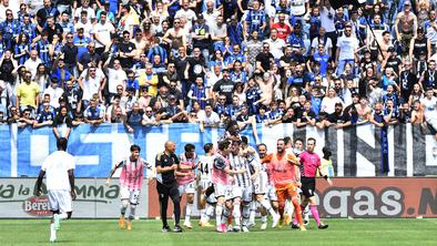 Atalanta kaznovana zaradi rasističnega incidenta, ki ga je obsodil tudi Infantino