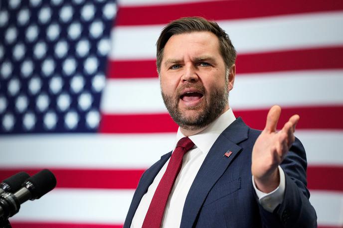 JD Vance | JD Vancea in njegove družine med incidentom ni bilo doma. | Foto Reuters