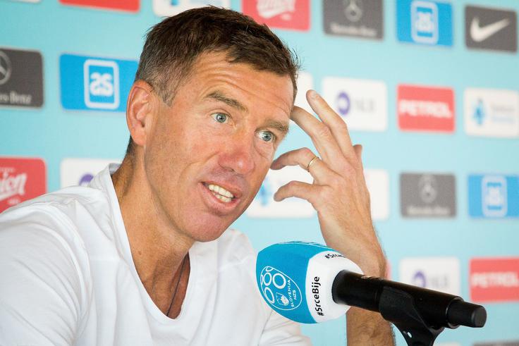 Zdajšnji selektor je Slovenijo proti Slovaški vodil dvakrat. Enkrat je zmagal in enkrat remiziral. | Foto: Žiga Zupan/Sportida