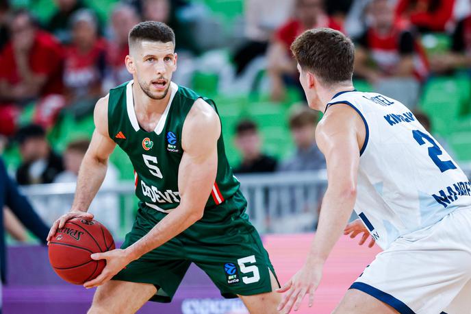 Cedevita Olimpija : Manresa | Cedevita Olimpija je na prvi tekmi v evropskem pokalu premagala Manreso. Aleksej Nikolić je k zmagi prispeval 17 točk. | Foto Aleš Fevžer