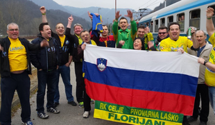 Množično navijaško romanje v Zagreb (foto + video)