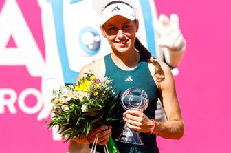 Kaja Juvan prek prve nosilke do zmage na turnirju v Ljubljani!