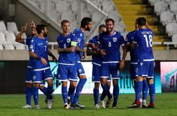 Slovenski nogometaši tudi s Cipra s porazom