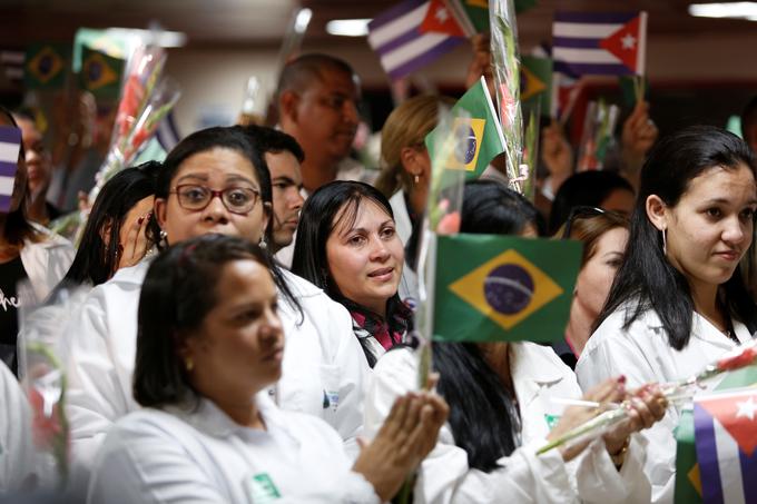 Večina kubanskih zdravnikov, ki si je kruh služila v Braziliji, je delala na revnih podeželskih območjih. | Foto: Reuters