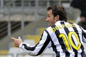 Del Piero rešil Juventus, Inter do točke